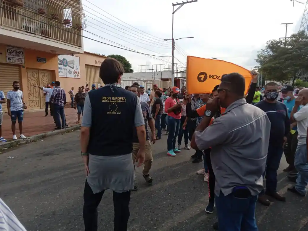 EN FOTOS: Misión de la UE realiza seguimiento a resultados electorales en Barinas