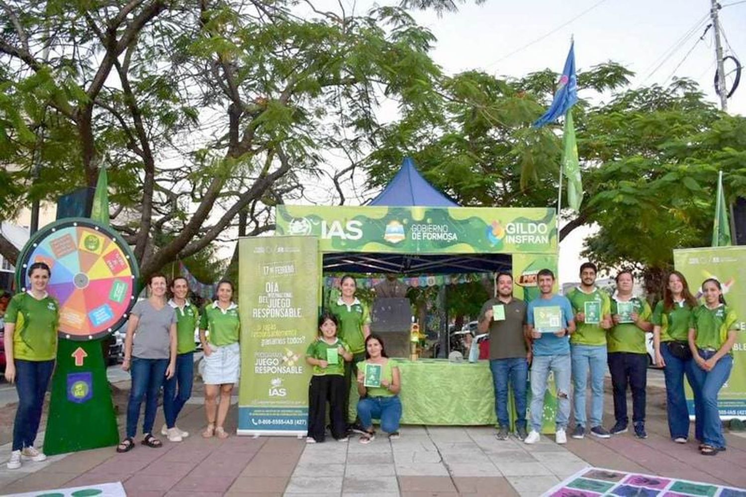 El IAS realizó actividades al aire libre por 
el Día Internacional del Juego Responsable