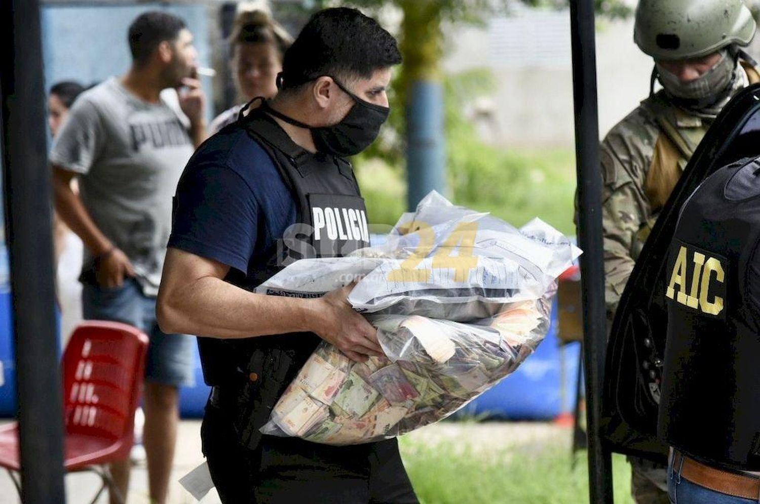 Lagna destacó como “un hito” el operativo a la banda de Lucho Cantero