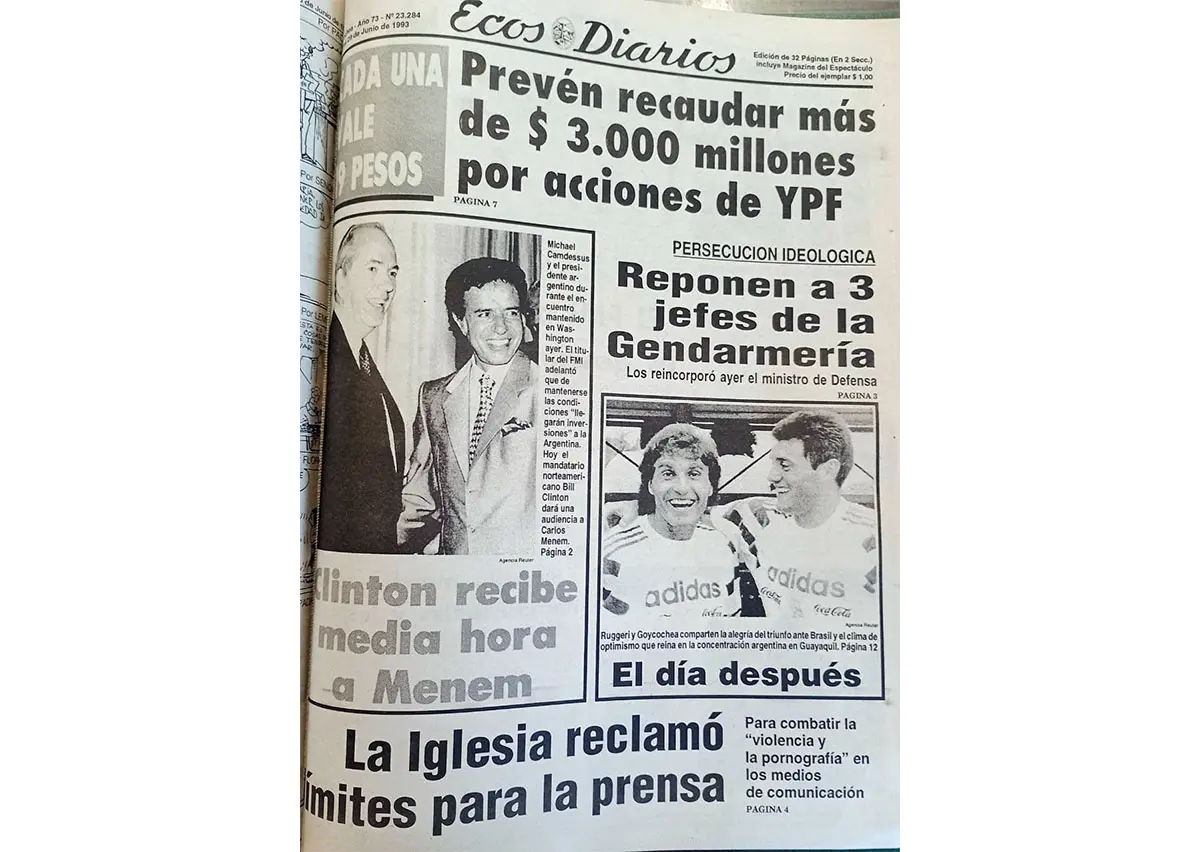 Martes 29 de junio de 1993