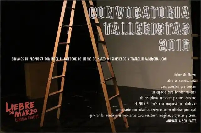 “Liebre de Marzo” convoca a talleristas
