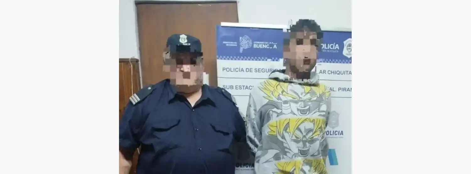 Ocurrió en la calle Falucho y 25 de mayo de la localidad de en General Pirán.