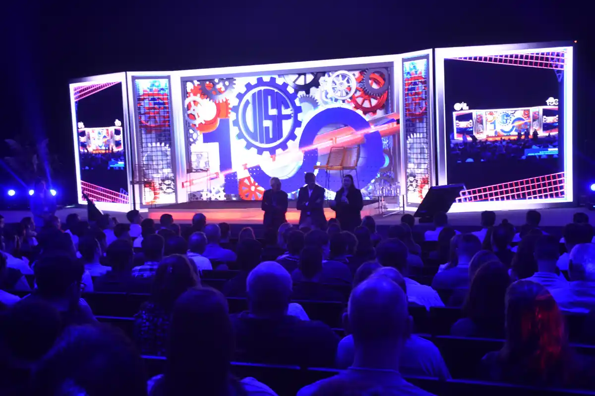 “A seguir creciendo e invirtiendo”, fue el mensaje del máximo referente de la UISF para El Litoral. FOTO: Flavio Raina- Archivo