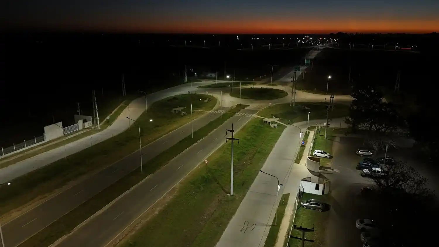 Transformación del acceso oeste a Rafaela: finalizaron la duplicación de calzada y las rotondas en avenida Fanti