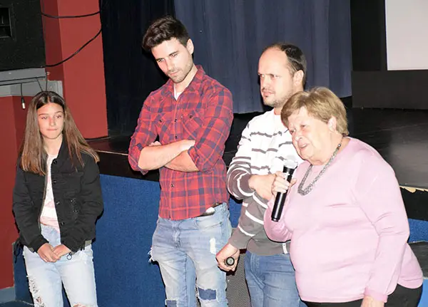 Se proyectó el cortometraje filmado en el balneario San Cayetano