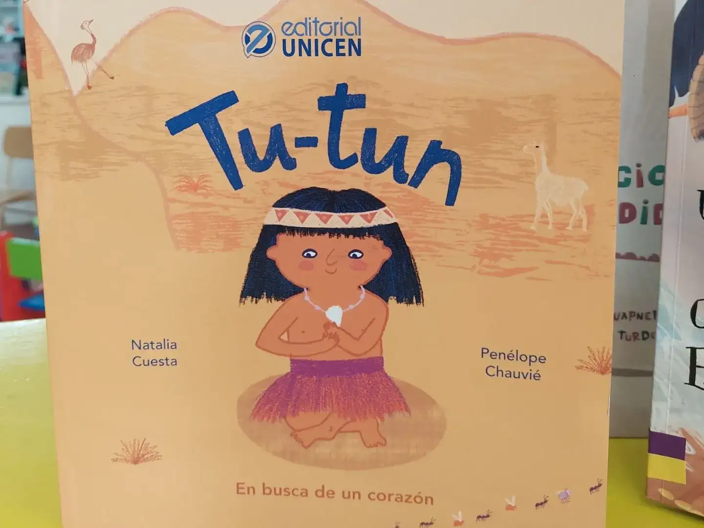 La portada del libro, que forma parte de la colección infantil de Editorial Unicen