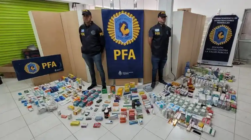 Florencio Varela: Producían y vendían medicamentos ilegales en una farmacia trucha