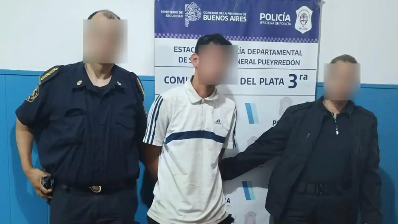 Intentó robar una casa y lo detuvieron a las pocas cuadras con el celular de la víctima