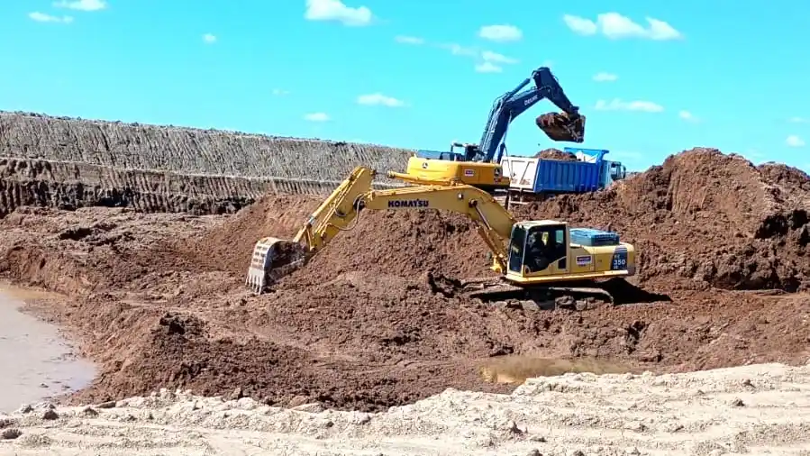 obra autopista 19 San Francisco y Cañada Jeanmaire 2