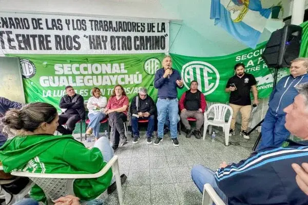 De la protesta a las urnas: ATE quiere convertirse en un actor político en Entre Ríos