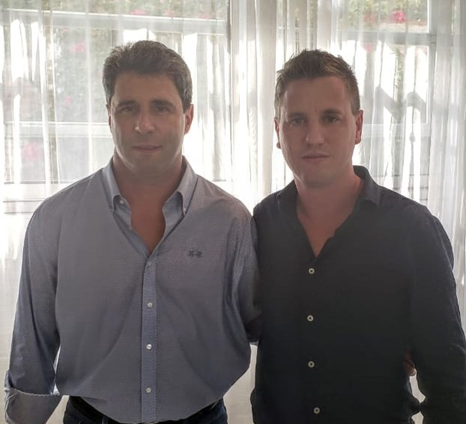 Uñac y Federico Martelli juntos en San Juan