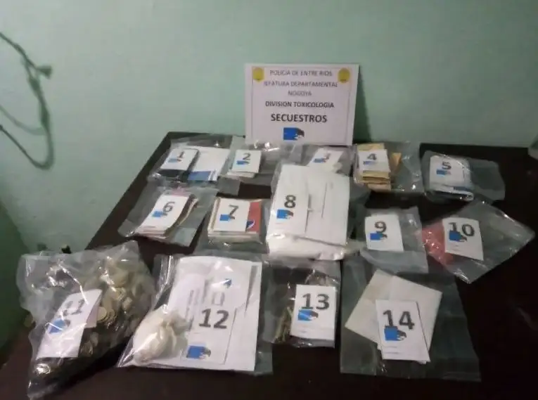 Desbarataron una banda que coordinaba la venta de drogas desde la cárcel