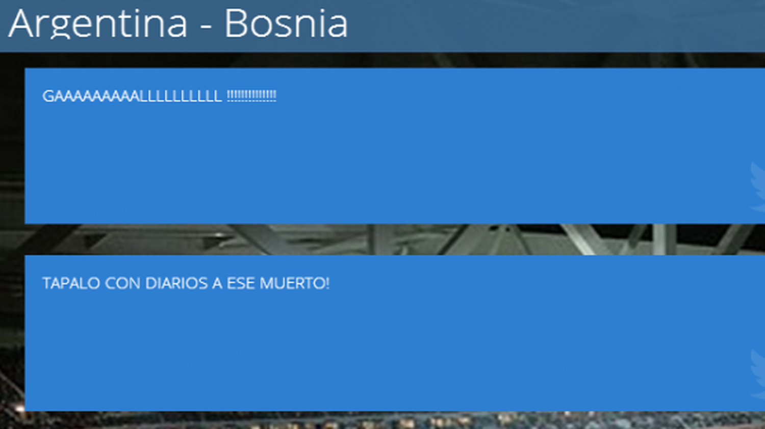 Redes Sociales en el Mundial 2014: Nueva aplicación web para tuitear