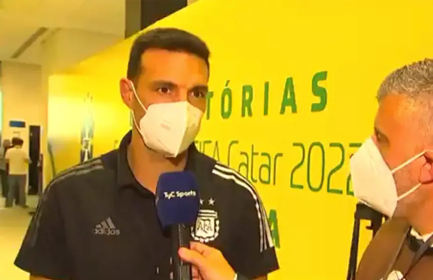 Lionel Scaloni tras el escándalo en Brasil: «No era el momento para hacer esa intervención»