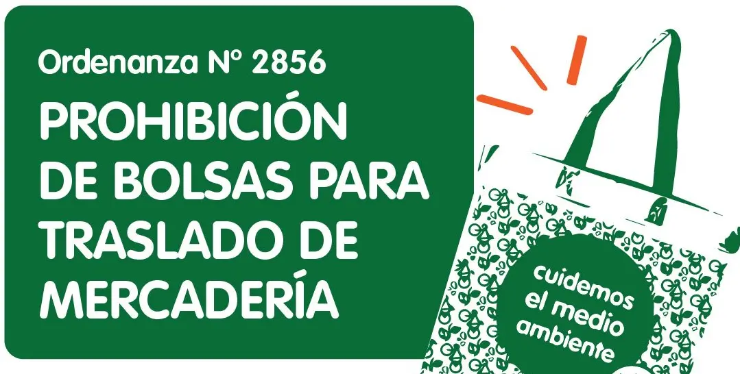 Lobos: A partir del 13 de junio se podrán usar sólo ecobolsas para traslado de mercaderías