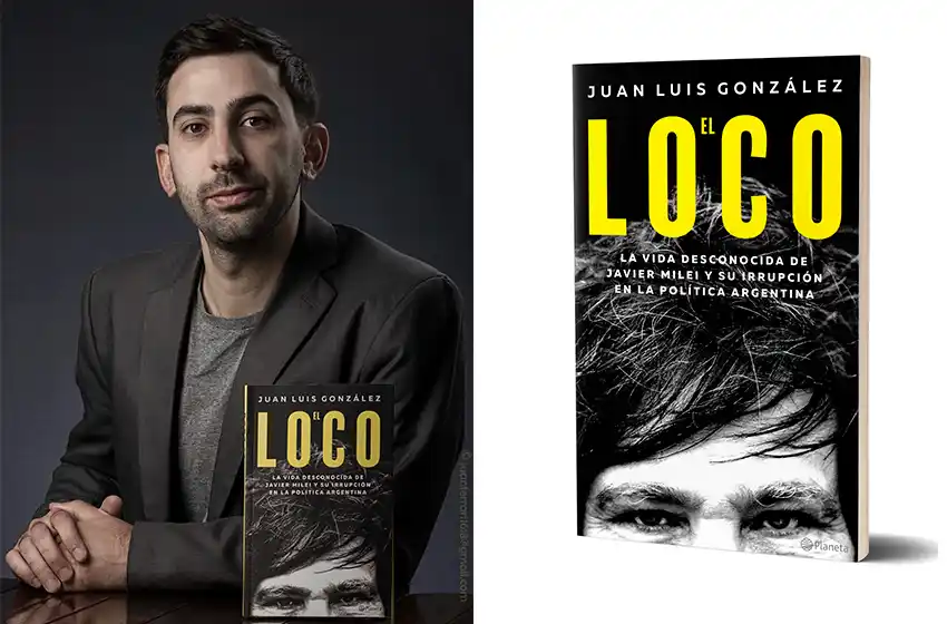 Presentan “El Loco”, un libro sobre la vida desconocida de Javier Milei