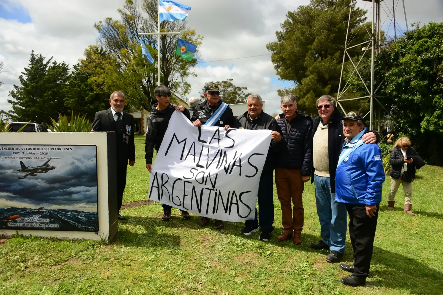 Una bandera que expresa el sentir de los argentinos