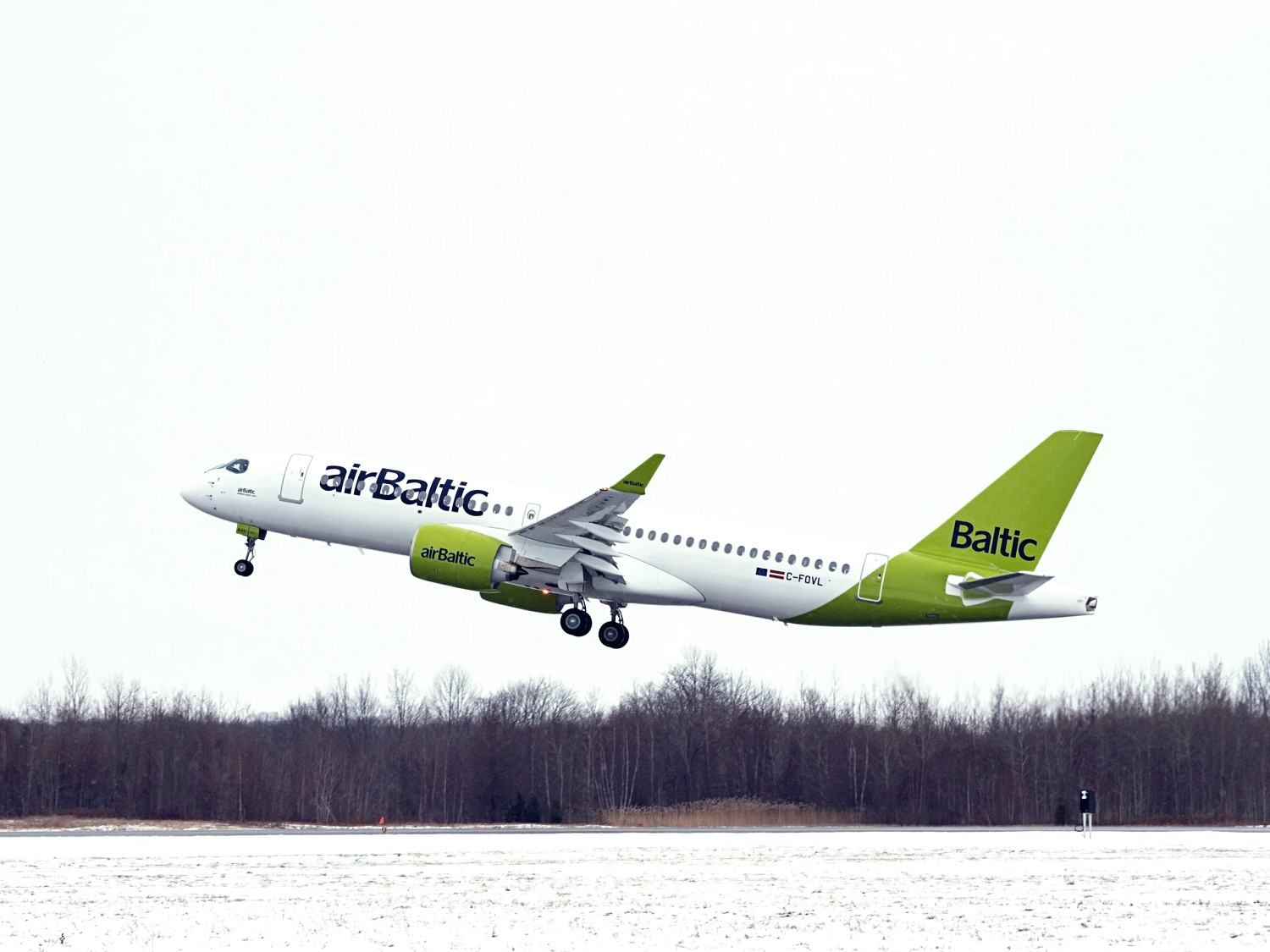 Starlink: airBaltic performed the first test of the satellite internet system on board an Airbus A220