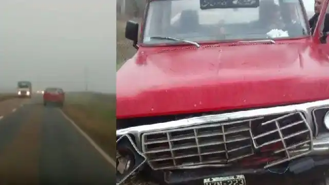 Indignante y peligroso: así maneja borracho en plena ruta entrerriana