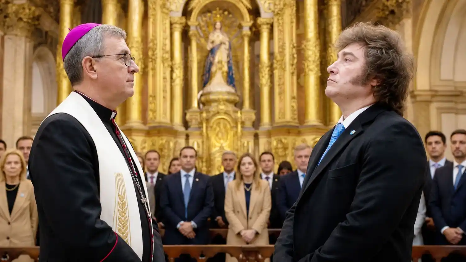 “Una dura homilía para Milei”: García Cuerva reclamó diálogo, unidad y fin de la violencia verbal