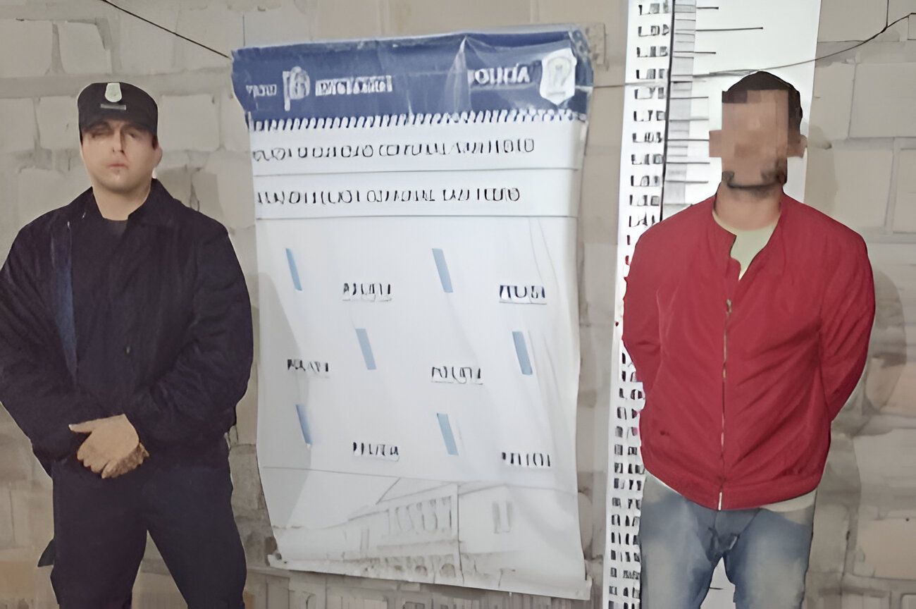 El ladrón de garrafas fue detenido y quedó imputado por el delito de hurto.