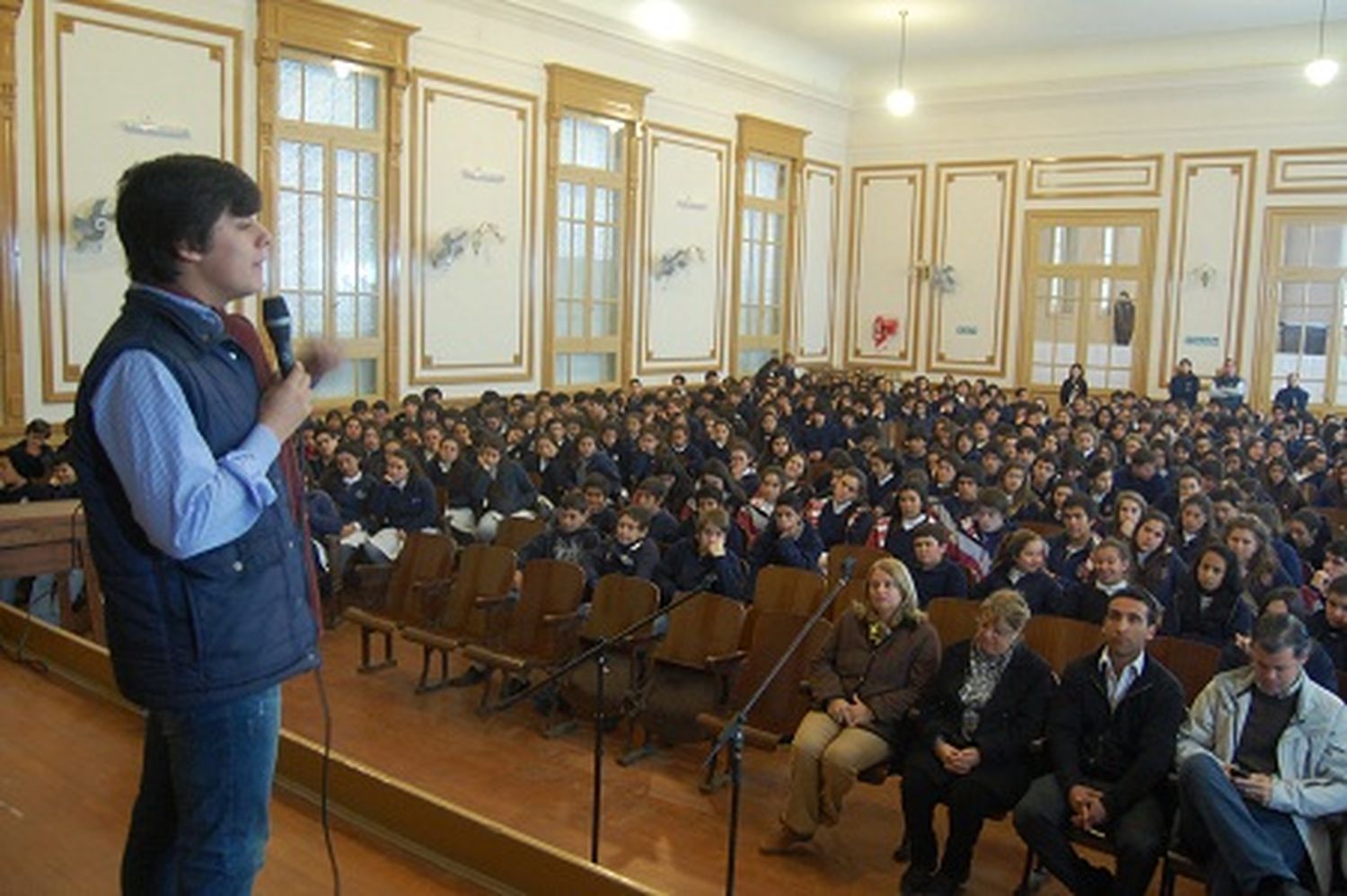 Tras la sanción de la ley que los regula, se votó el primer centro de estudiantes