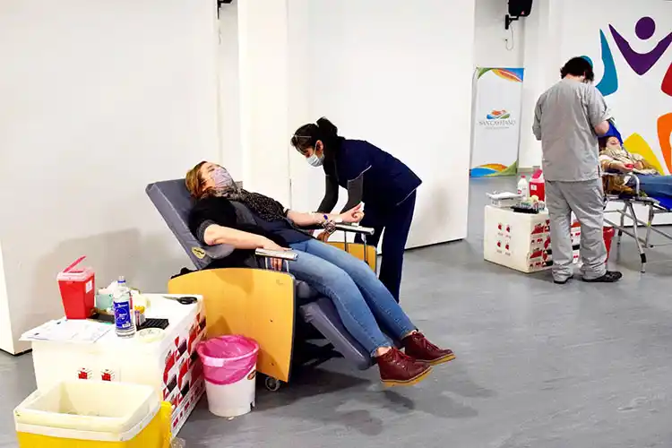 Nueva colecta de sangre del servicio de Hemoterapia