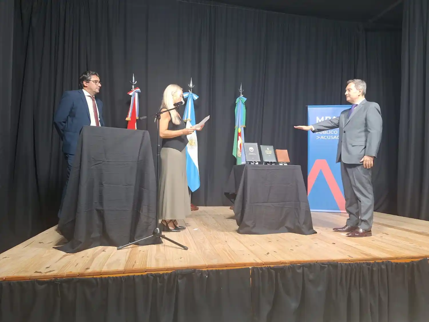 Mauricio Clavero asumió el cargo Fiscal Regional del MPA con sede en Venado Tuerto. Foto: Sur24.