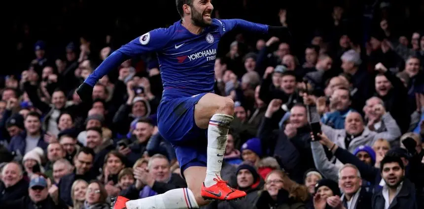 Higuaín se sacó la mufa y anotó por duplicado en Chelsea