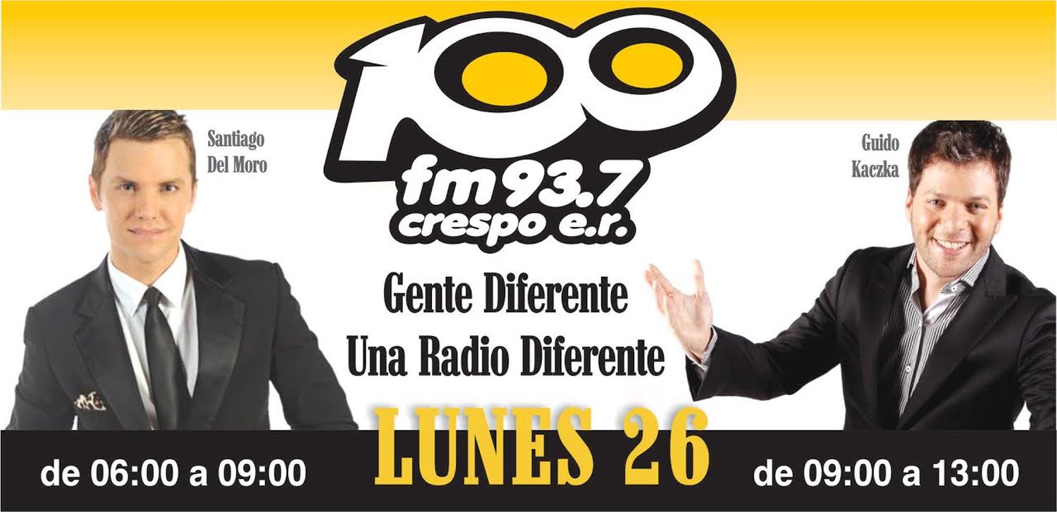 Santiago Del Moro llega a La 100