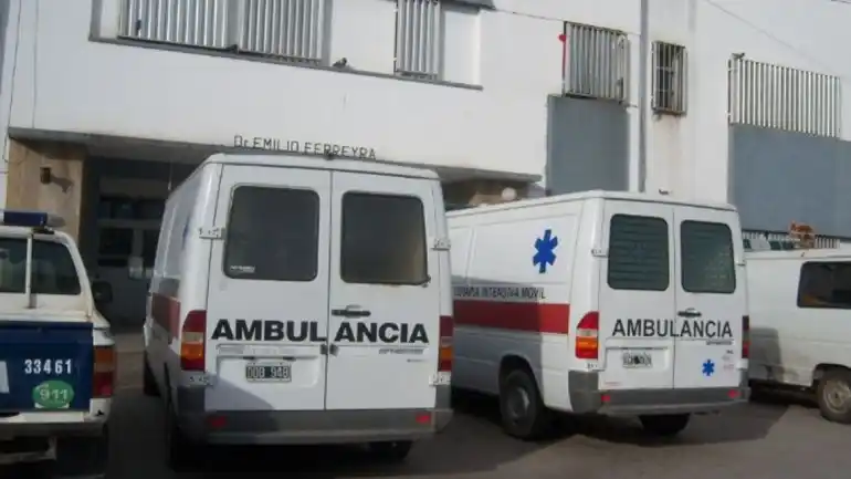 Necochea: Robó una ambulancia para trasladar a su padre, víctima de un ACV