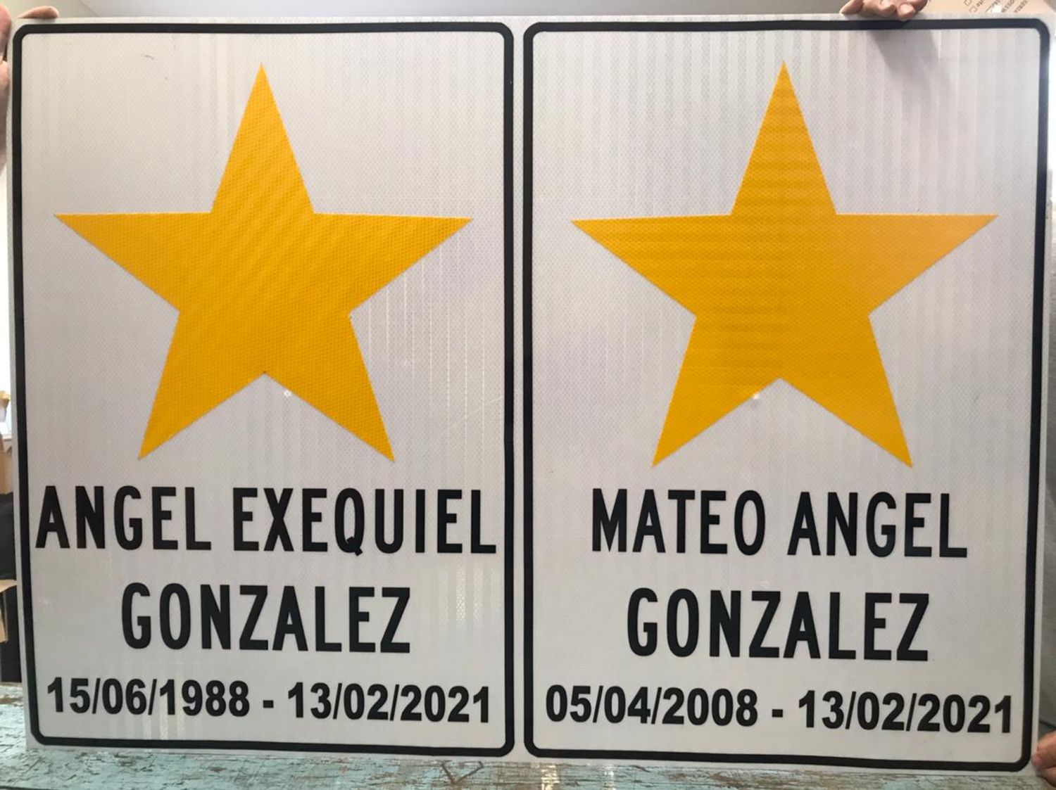 Justicia por Ángel y Mateo: Aciverjus pintará dos estrellas amarillas en Corrientes 