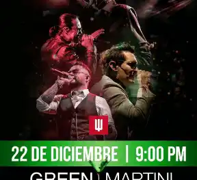 Guaco cierra el año en Caracas en Green Martini. Foto Instagram