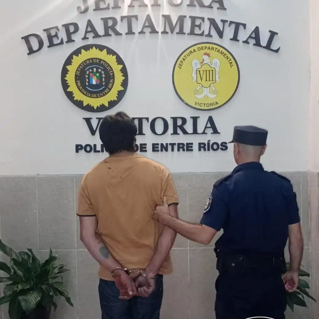 Victoria: detuvieron a un hombre tras una violenta pelea familiar y amenazas de muerte