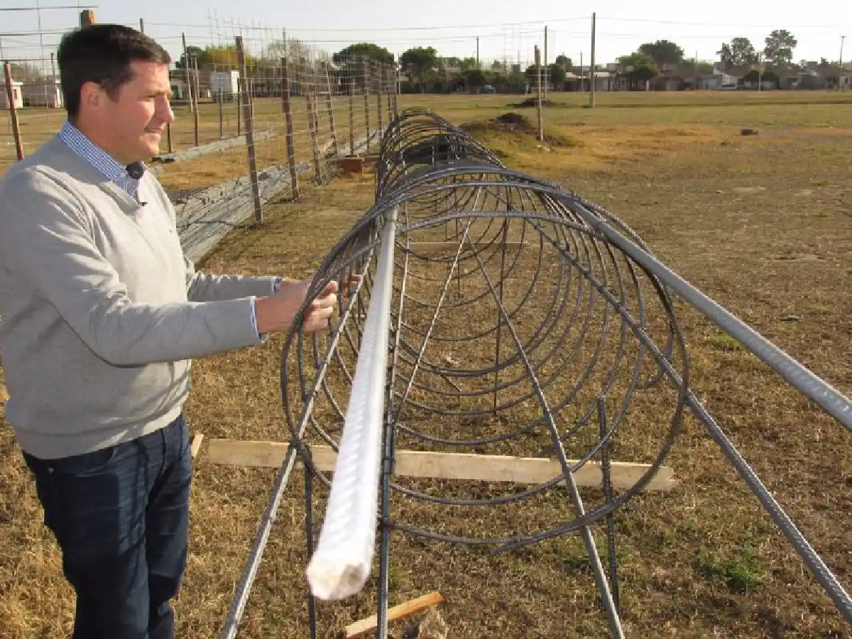Arroyito: empezaron a construir la escuela Proa