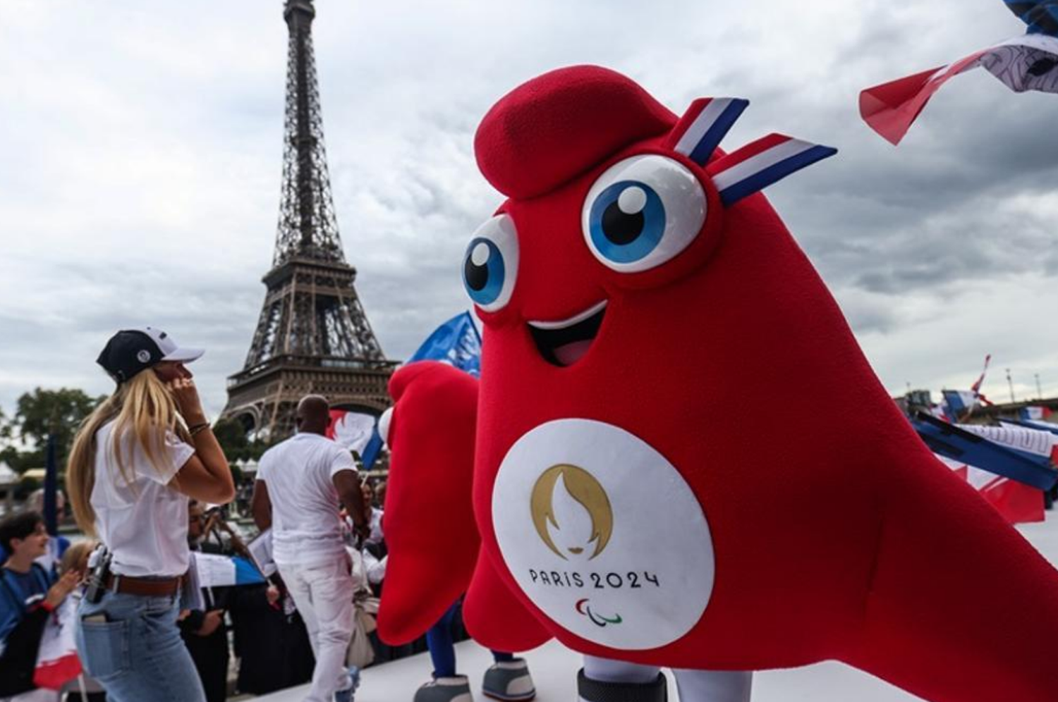 La mascota de los Juegos Olímpicos de París. Foto: EFE