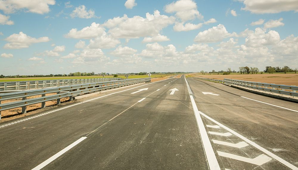 Habilitan 11 kilómetros de la ruta nacional 8, entre Capitán Sarmiento y Arrecifes