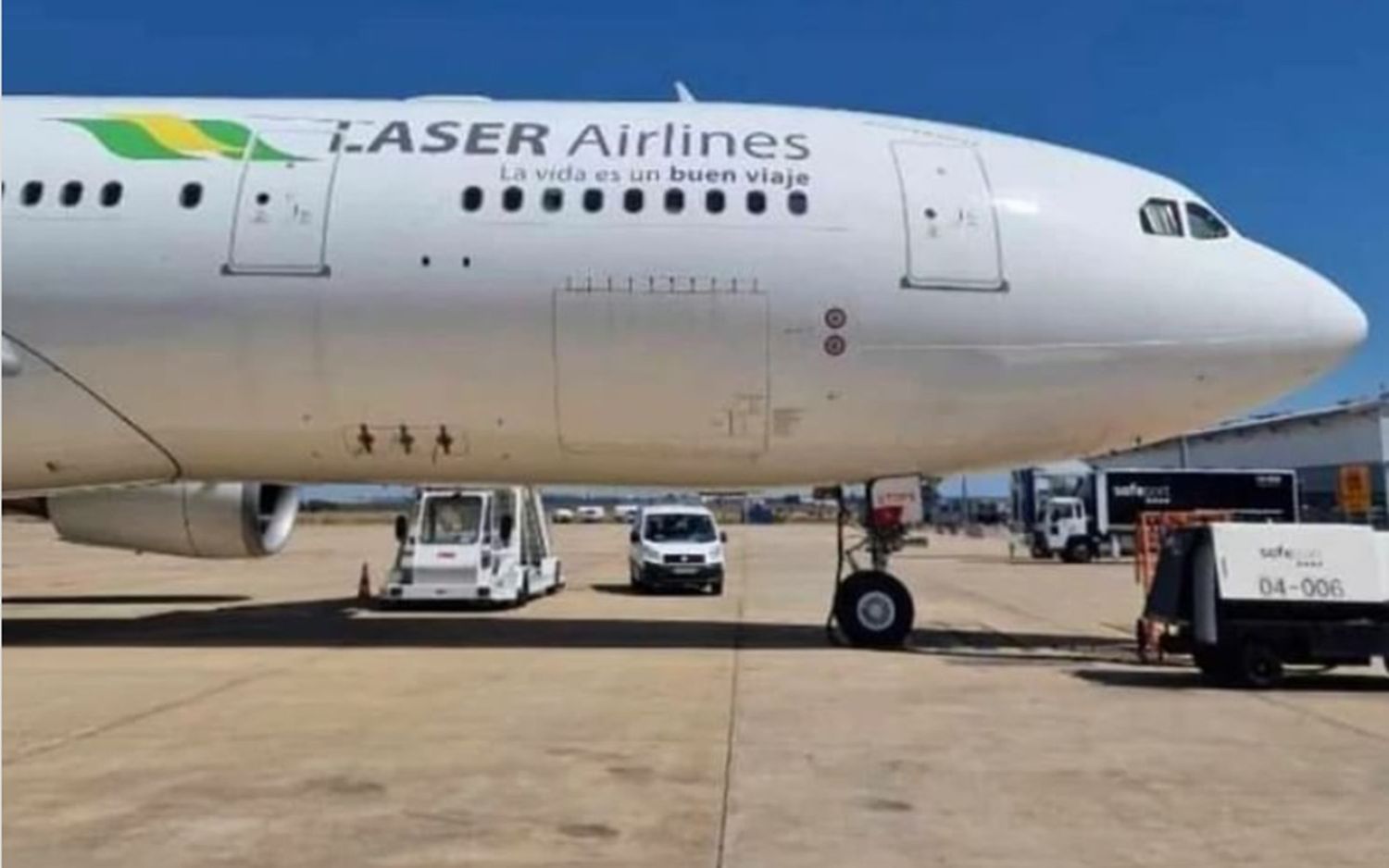 LASER Airlines recibio su primer Airbus A330 para volar a España