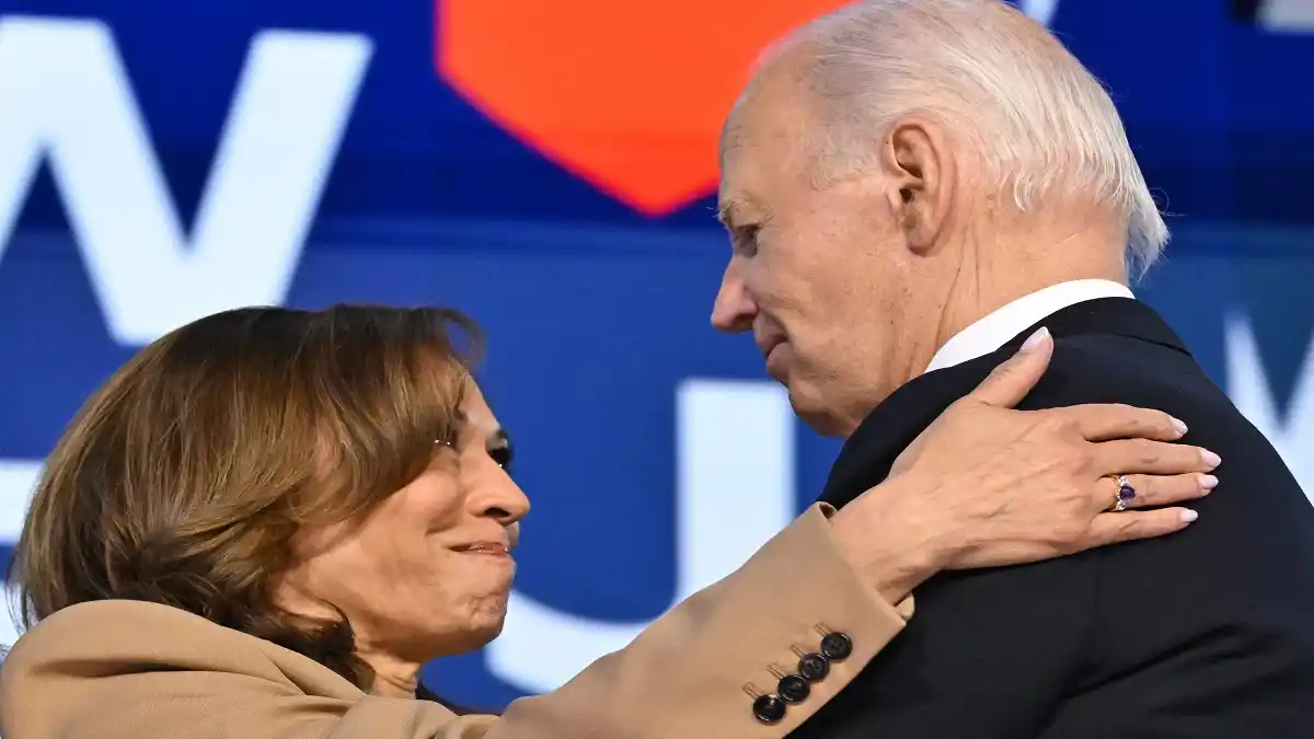 BIDEN LE PASA LA BATUTA A KAMALA HARRIS: «Estados Unidos, les di lo mejor»