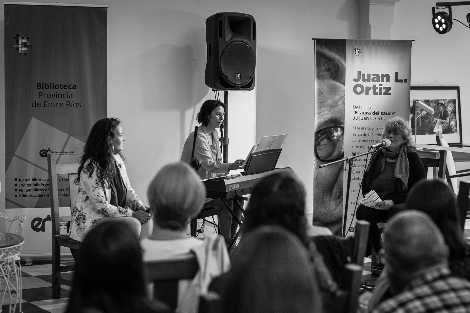 Nuevo encuentro del ciclo literario musical en la Biblioteca Provincial