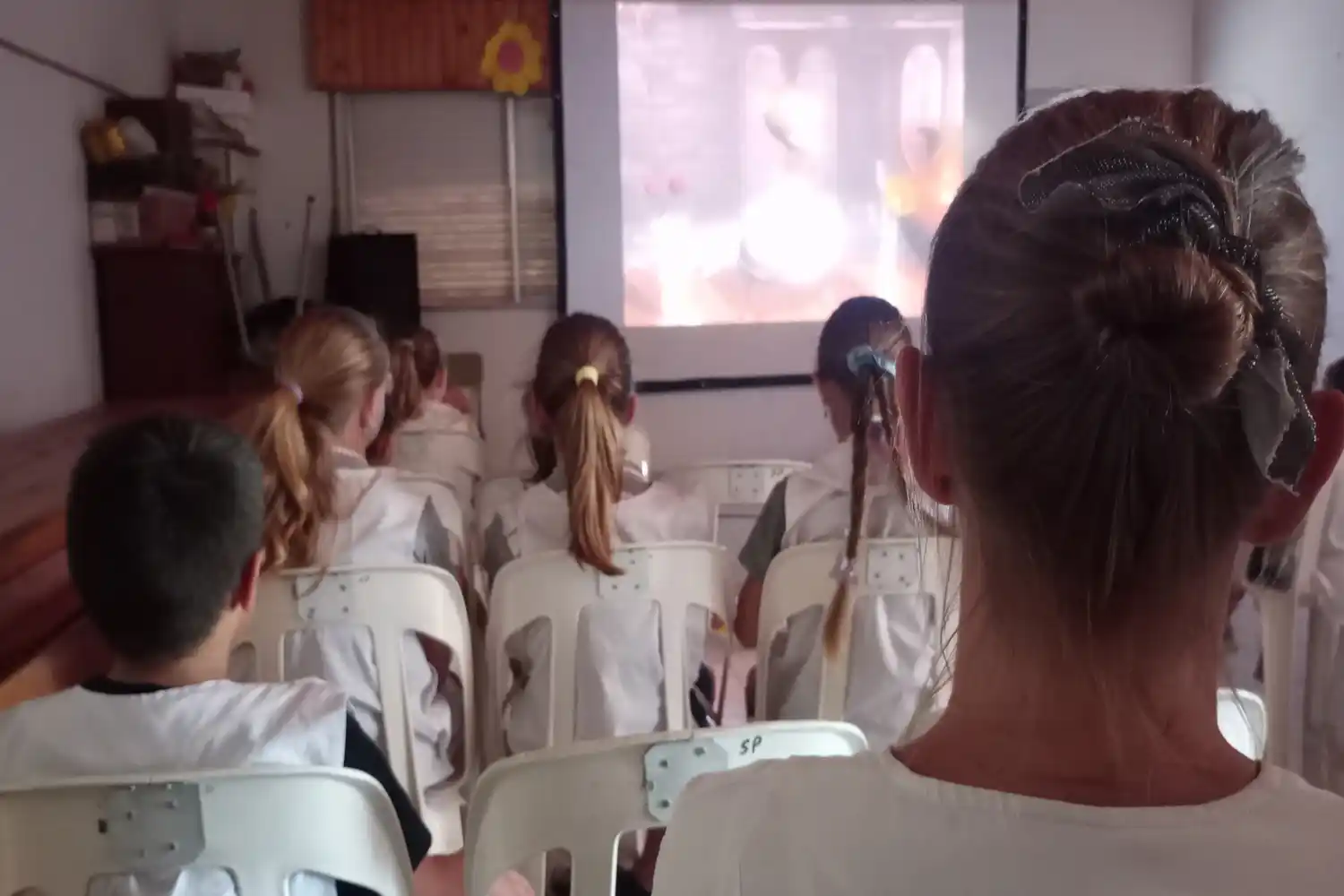 Comenzó en Colonia Merou la programación de cine en distintas escuelas de la provincia