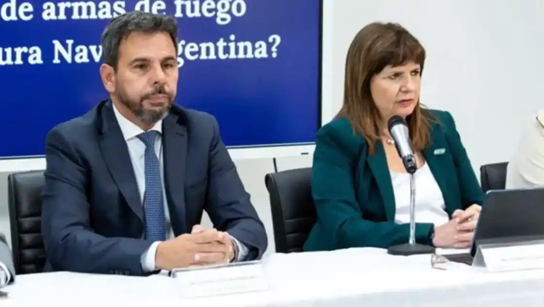 Patricia Bullrich y Vicente Ventura Barreiro.