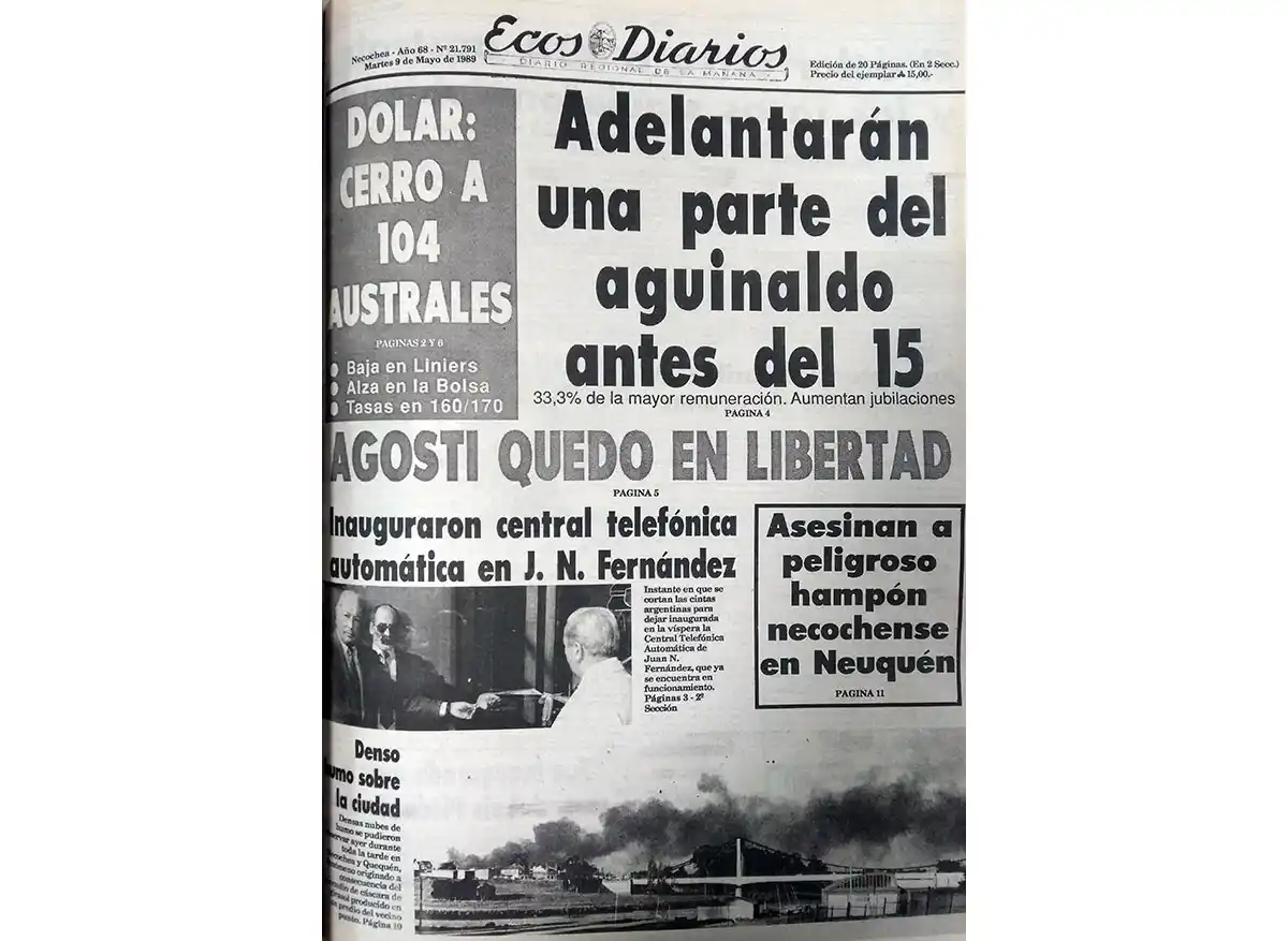 Martes 9 de mayo de 1989