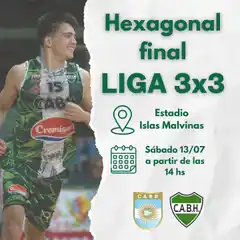 Se viene un 3x3 imperdible en el
estadio "Islas Malvinas" de B.H.