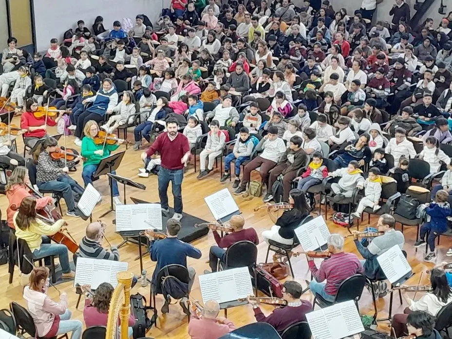 Continúan los conciertos didácticos para escuelas de toda la provincia