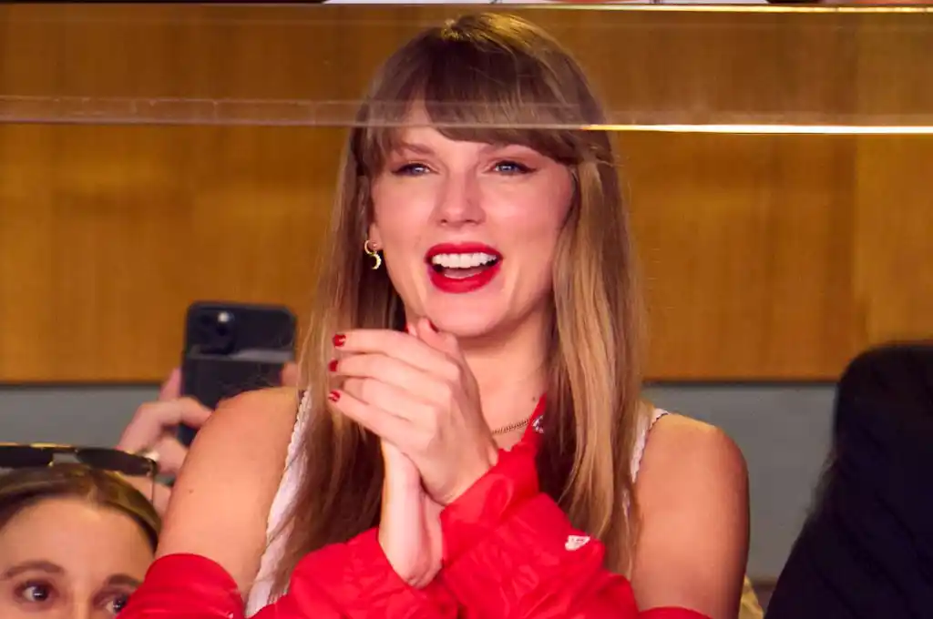 Taylor Swift en un partido de los Kansas City Chiefs