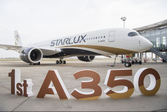 Starlux recibió su primer Airbus A350-900