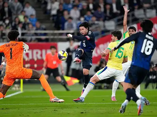 Japón sorprendió y le dio vuelta un partidazo a Brasil
