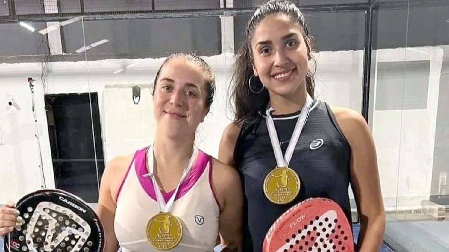 Las ganadoras del 2023. Irene Jiménez y Daiara Valenzuela