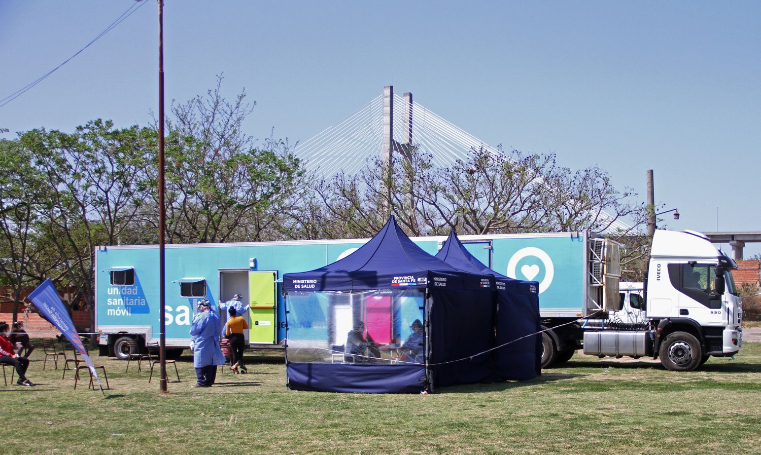 Se lanzó el Plan DetectAr Federal en Laguna Paiva y Granadero Baigorria